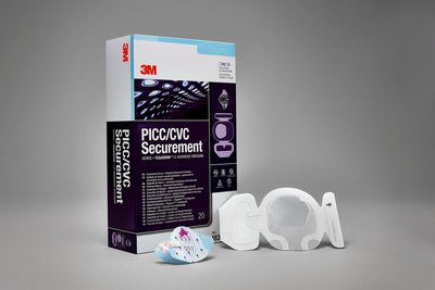 3M 1837-2100 PICC / CVC Securement Device + Tegaderm I.V. Advanced  Securement Dressing