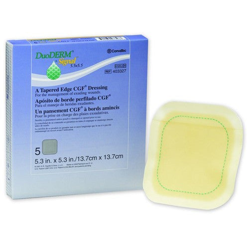 modern wound dressing ConvaTec 403327 DuoDERM Signal Dressing