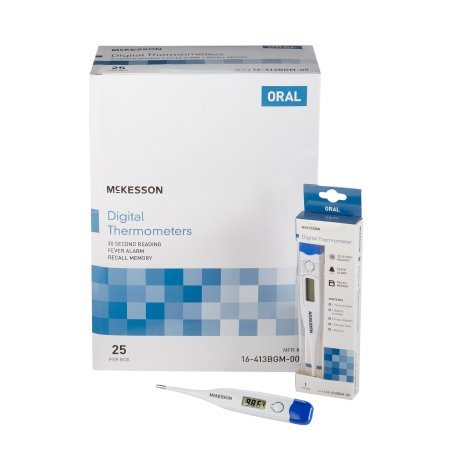 MCKESSON 16-413BGM-00 Digital Stick Thermometer