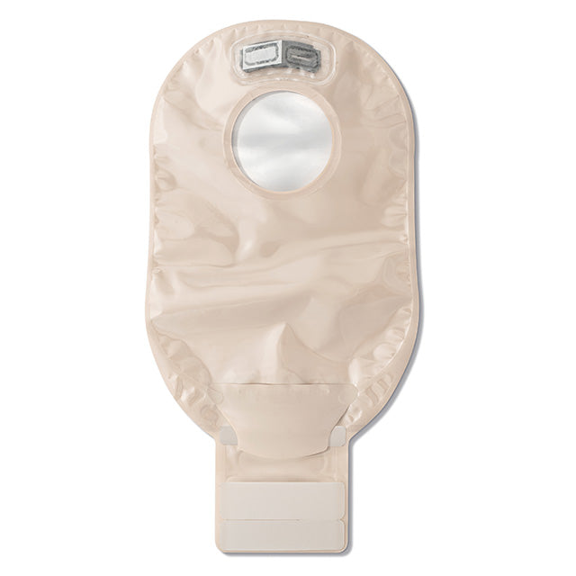 HOLLISTER 18193 New Image Lock-n-Roll Drainable Pouch, Transparent with Filter