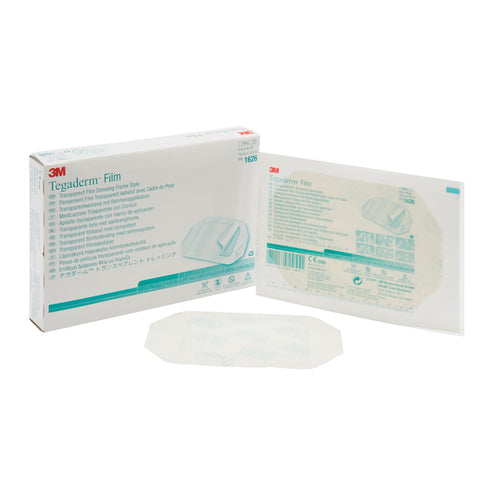 3M 1626 Tegaderm Transparent Film Dressing Rectangle Frame Style
