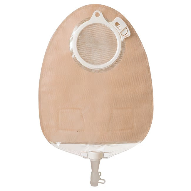 COLOPLAST 11856 SenSura Click urostomy pouch, Maxi, Transparent, No Filter, Soft Outlet