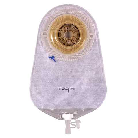 COLOPLAST 12993 Assura Original 1-piece urostomy, Standard Wear, Maxi, Pre-Cut, Convex, Transparent, Soft Outlet