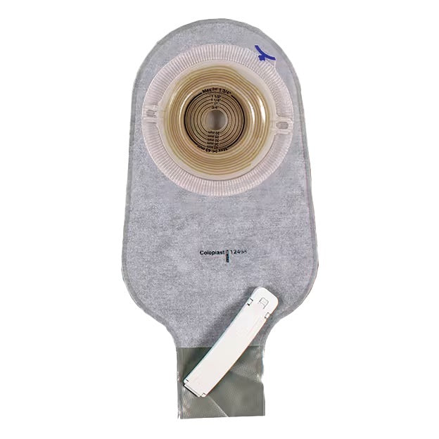 COLOPLAST 14103 Assura New Generation 1-piece drainable, Standard Wear, Maxi, Cut-to-Fit, Convex, Transparent