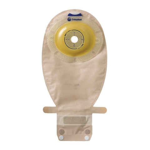 COLOPLAST 15696 SenSura 1-piece drainable, Extended Wear, Maxi, Cut-to-Fit, Convex Light, Transparent, EasiClose WIDE