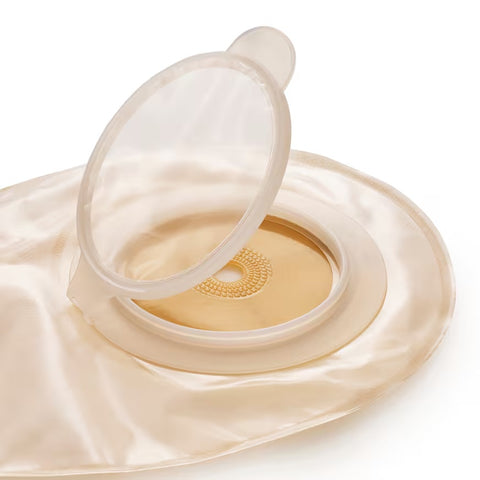 COLOPLAST 19021 SenSura post-op, Inspection Window, Standard Wear, Cut-to-Fit, Flat, Opaque, No Filter, Spout Outlet
