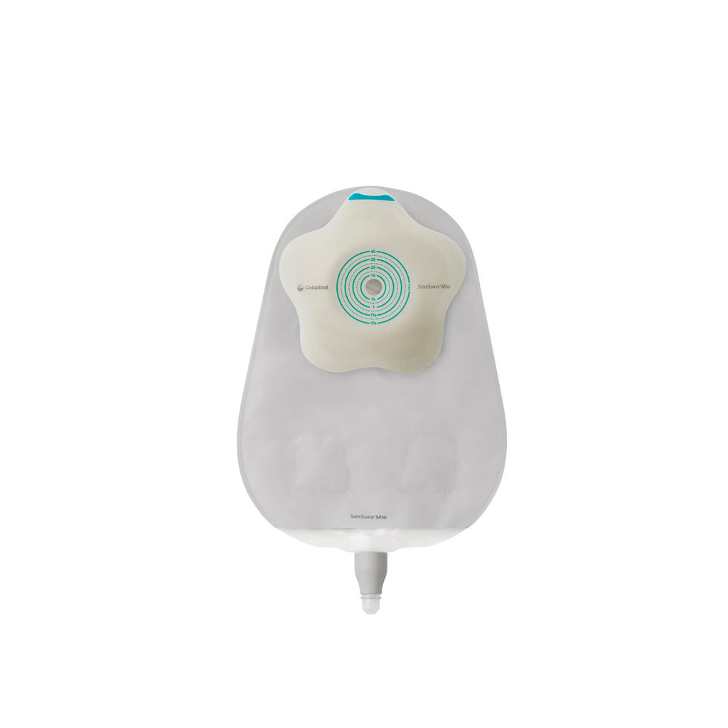 Coloplast 184040 SenSura Mio Convex Flip MAXI Urostomy Pouch Pre-Cut Opaque