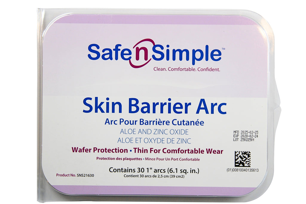 Safe N Simple SNS21630 1" Skin Barrier Arcs