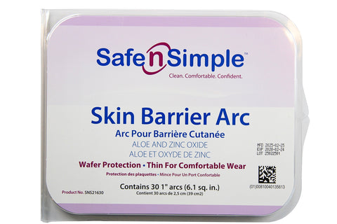Safe N Simple SNS21630 1" Skin Barrier Arcs