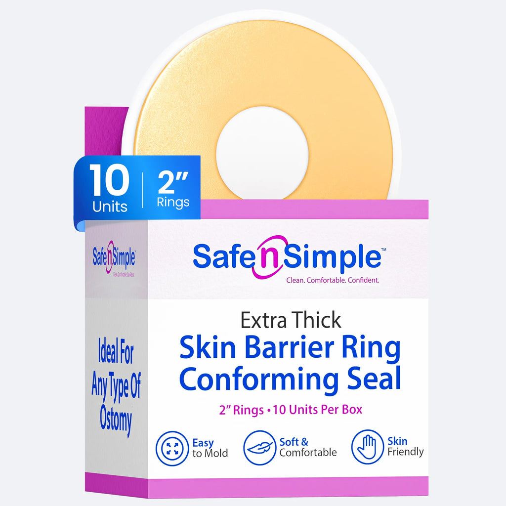 Safe N Simple SNS684D2 2" Extra Thick Skin Barrier Ring Conforming Seal
