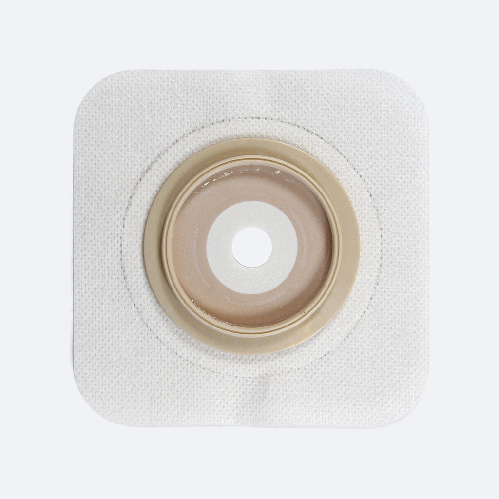 Safe N Simple SNS7204134NF 2-Piece Barrier Standard Wear with Tape Collar 2" Flange 1-1/4" Cut-to-Fit Stoma opening