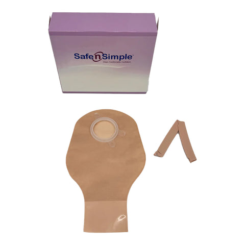 Safe N Simple SNS7209134 9" 2-Piece Pouch Drainable No Filter