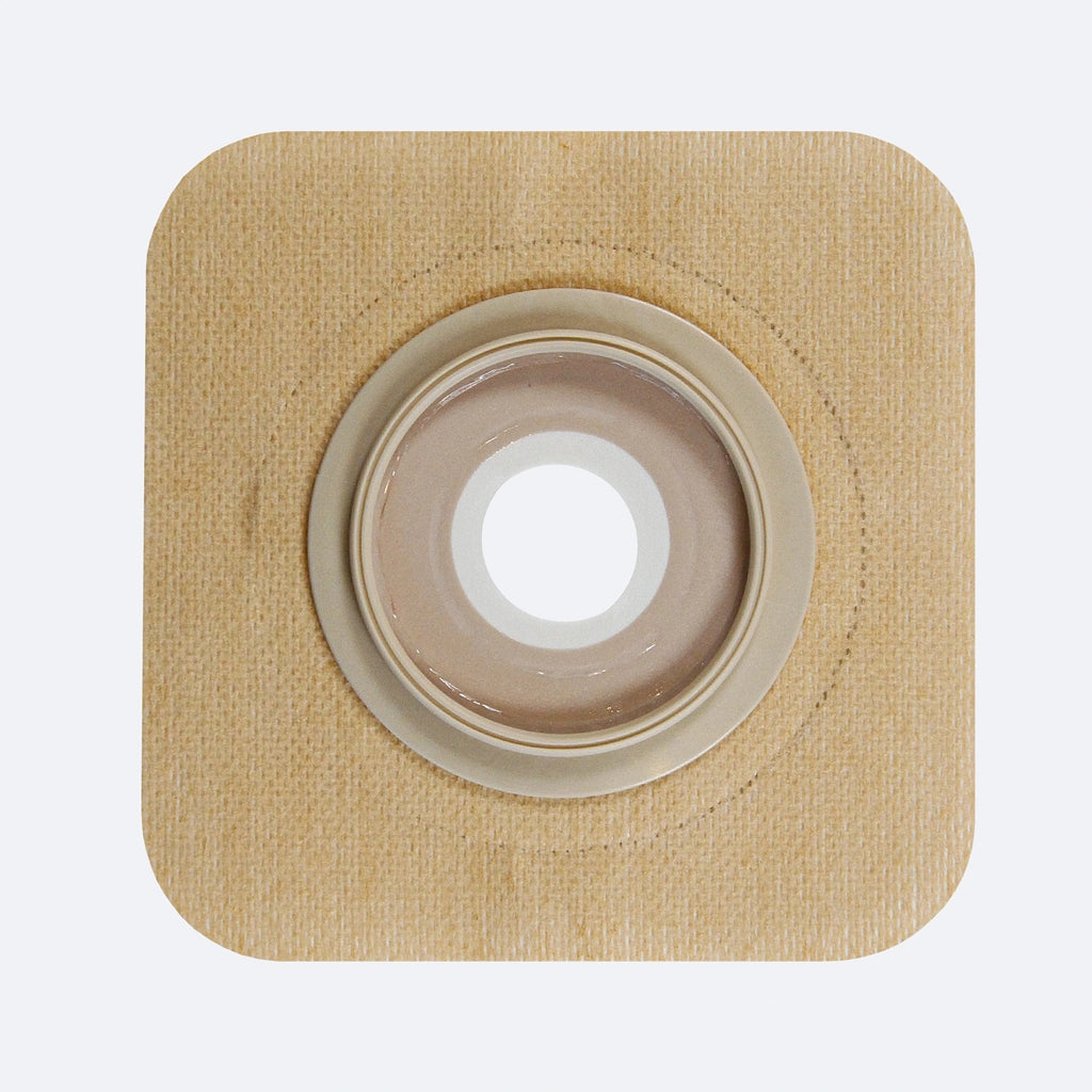 Safe N Simple SNS7322134NF 2-Piece Barrier Standard Wear with Tape Collar 2" Flange 7/8" Pre-Cut Stoma opening