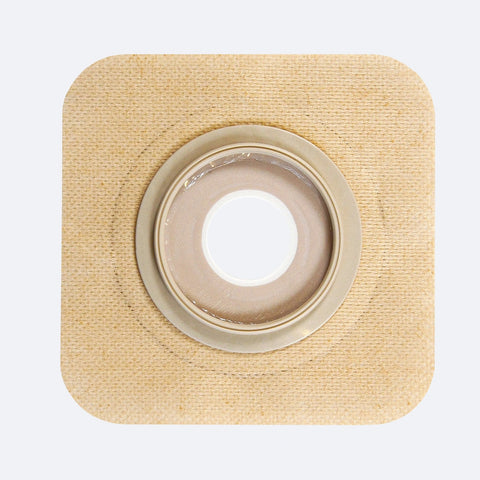 Safe N Simple SNS7325134NF 2-Piece Barrier Standard Wear with Tape Collar 2" Flange 1" Pre-Cut Stoma opening