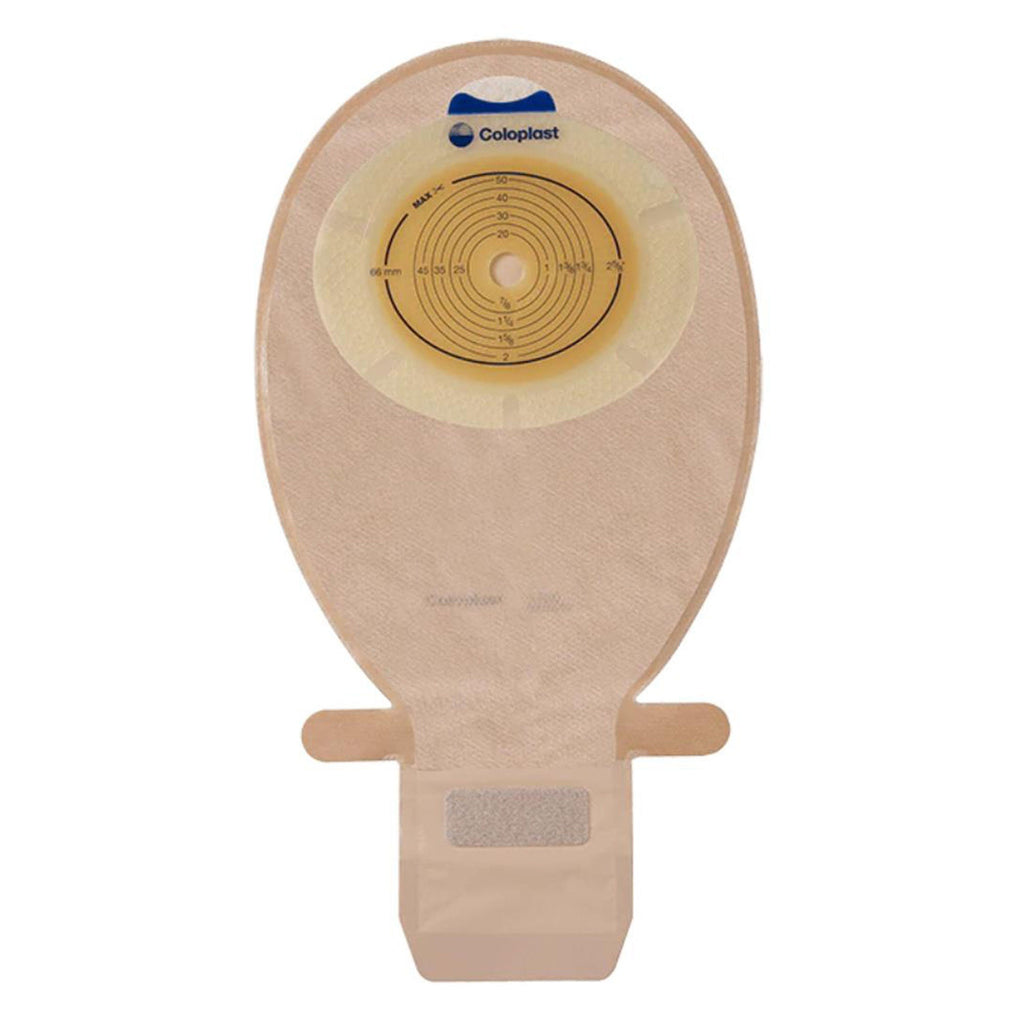 COLOPLAST 15533 SenSura 1-piece drainable, Standard Wear, Maxi, Pre-Cut, Flat, Opaque, Filter