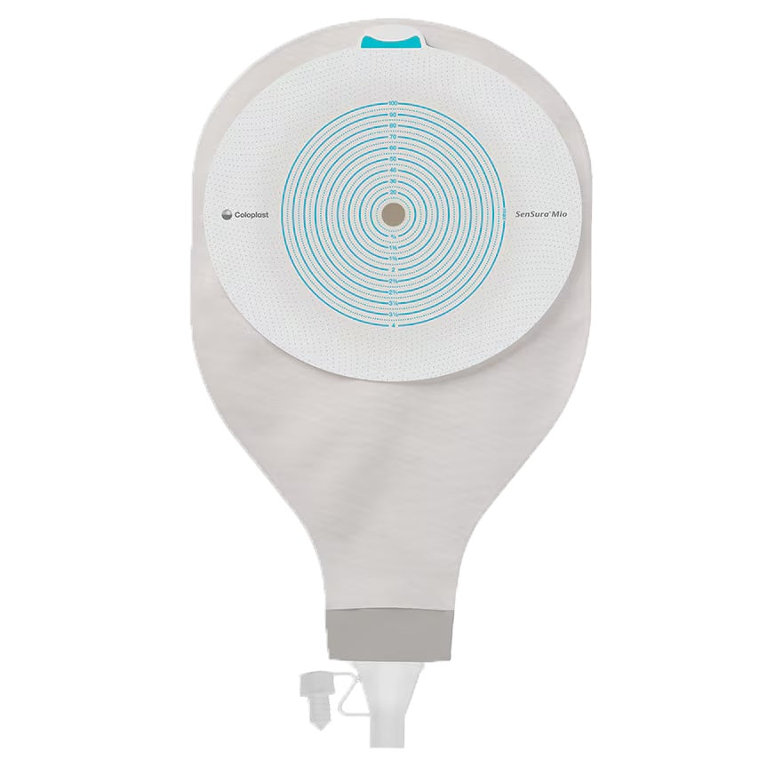 Coloplast 18660 SenSura Mio High Output Soft Outlet 1-piece Flat