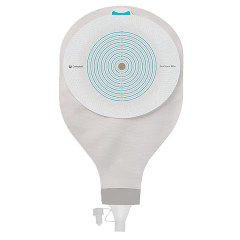 Coloplast 18666 SenSura Mio High Output 1-Piece Drainable with soft outlet Flat with Filter