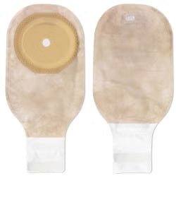 HOLLISTER 88302 Premier 1-Piece Drainable Ostomy Pouch Flat SoftFlex Oval Cut-to-Fit Barrier Filter
