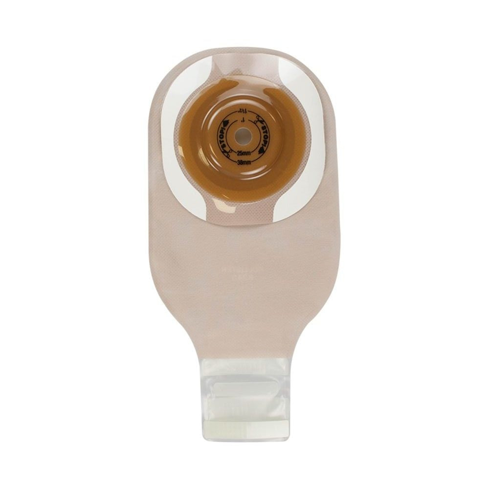 Hollister 8244 Premier 1-Piece Drainable Ostomy Pouch Convex Flextend Barrier Lock N Roll Microseal Closure Tape