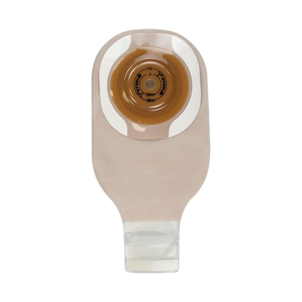 Hollister 8248 Premier 1-Piece Drainable Ostomy Pouch Convex Flextend Barrier Lock N Roll Microseal Closure Tape