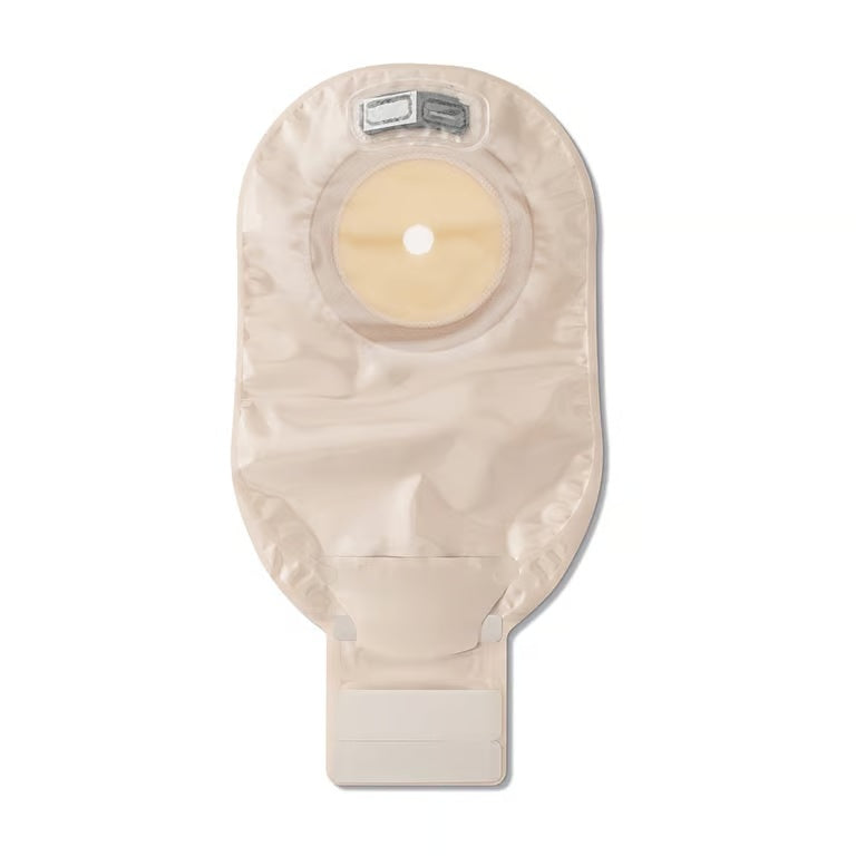 Hollister 8964 Premier 1-Piece Drainable Ostomy Pouch Soft Convex CeraPlus Barrier Lock N Roll Microseal Closure Tape Filter
