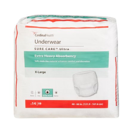 CARDINAL HEALTH 1455 Sure Care Ultra Protective Underwear (CS)