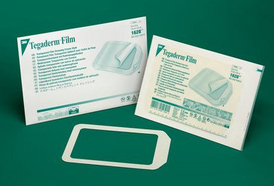 3M 1628 Tegaderm Transparent Film Dressing Rectangle Frame Style