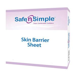 SAFE N SIMPLE SNS21605 Skin Barrier Sheet 4x4