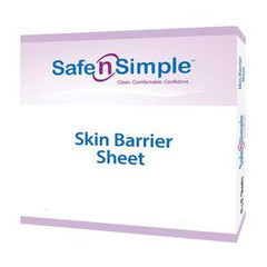 SAFE N SIMPLE SNS21605 Skin Barrier Sheet 4x4