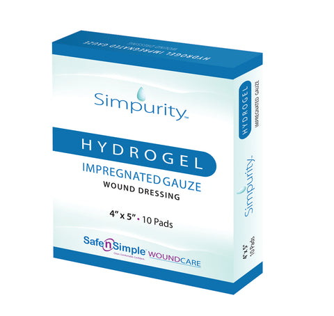 SAFE N SIMPLE SNS58820 Simpurity Impregnated Hydrogel Gauze