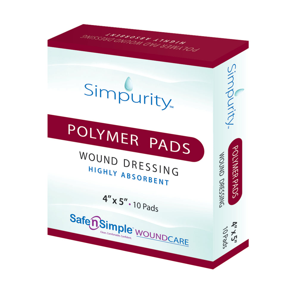 SAFE N SIMPLE SNS59020 Simpurity Super Absorbent Polymer Wound Dressing