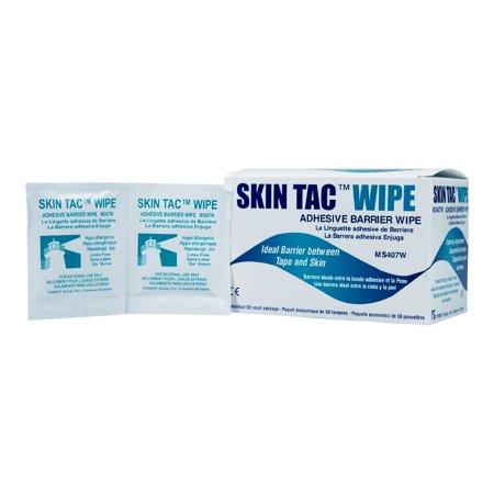 TORBOT MS407W Skin Tac Adhesive Barrier Wipes