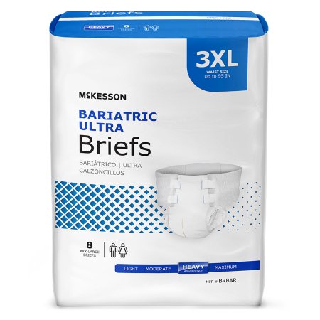 MCKESSON BRBAR Bariatric Ultra Briefs 3XL