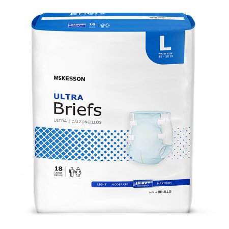 MCKESSON BRULLG BRIEF ULTRA BREATHABLE LG (CS)