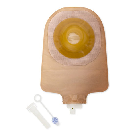 HOLLISTER 8494 Urostomy Pouch, Pre-Sized Convex Flextend Skin Barrier, with Tape, Beige
