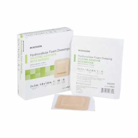 MCKESSON 4842 Hydrocelluar Foam Dressings 3 X 3 Inch