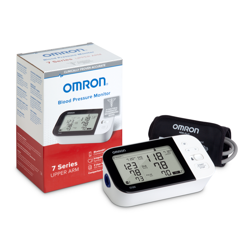 OMRON BP7350 7 Series Wireless Upper Arm Blood Pressure Monitor