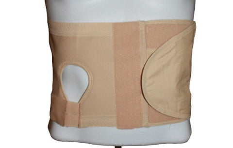 SAFE N SIMPLE SNS3GR66 Support Belt with Hole on Right, Beige, 2X-Large