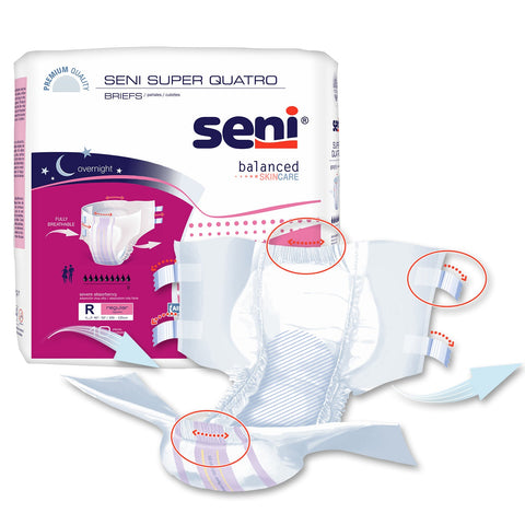 TZMO-Seni S-RE10-BQ1 Super Quatro Briefs Regular