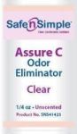 SAFE N SIMPLE SNS41425 Assure C Odor Eliminator 1/4 oz