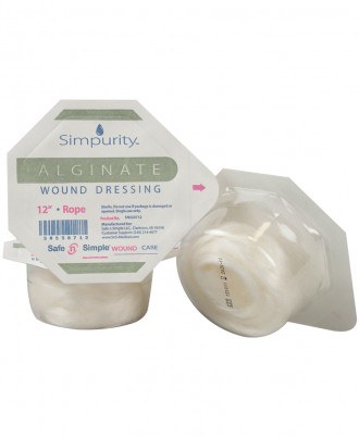 SAFE N SIMPLE SNS50712 Simpurity Alginate Wound Dressing